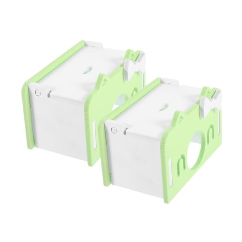 Kisangel Hamsterhaus Versteck Chinchilla-Spielzeug Meerschweinchen-versteck Rattenhaus PVC-Material Gemütliches Nest für Haustiere Kisangel Hamsterhaus Versteck Chinchilla-Spielzeug Meerschweinchen-versteck Rattenhaus PVC-Material Gemütliches Nest für Haustiere von Kisangel