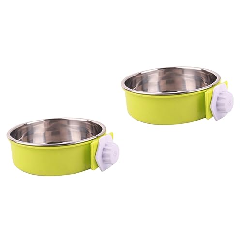 Kisangel 2St Haustier Futter Käfig hängende Schüssel hängender Futternapf Haustiernapf Haustierfutterschale Edelstahlfutterschale Katzennapf katzennäpfe Haustierzubehör Käfig Coop Schüssel Kisangel 2St Haustier Futter Käfig hängende Schüssel hängender Futternapf Haustiernapf Haustierfutterschale Edelstahlfutterschale Katzennapf katzennäpfe Haustierzubehör Käfig Coop Schüssel von Kisangel