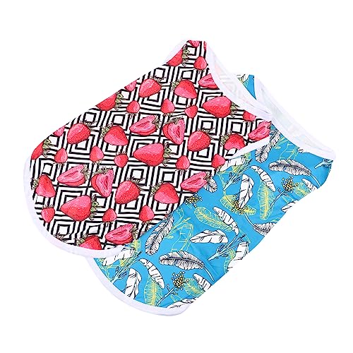 Kisangel 2St Haustierweste pet Supplies haustierbedarf kühlendes Hemd des Hundes Hawaii-Shirt Muskelshirt Tanktops verschleißfestes Hundeshirt Haustierkleidung Hündchen Zubehör schmücken Kisangel 2St Haustierweste pet Supplies haustierbedarf kühlendes Hemd des Hundes Hawaii-Shirt Muskelshirt Tanktops verschleißfestes Hundeshirt Haustierkleidung Hündchen Zubehör schmücken von Kisangel