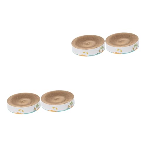 Kisangel 2st Kätzchen Kratzbrett Haustier Spielzeug Kratzen Spielzeug Für Haustiere Katzenkratzbett Hund Schwimmt Katzenkratzer Aus Pappe Katzenunterlagen Runden Welligkeit Baby Katzenmatte Kisangel 2st Kätzchen Kratzbrett Haustier Spielzeug Kratzen Spielzeug Für Haustiere Katzenkratzbett Hund Schwimmt Katzenkratzer Aus Pappe Katzenunterlagen Runden Welligkeit Baby Katzenmatte von Kisangel