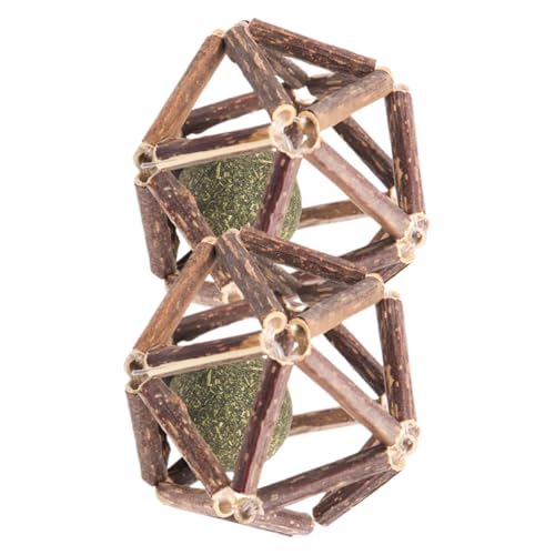 Kisangel 2st Katzenminze Spielzeug Kätzchen-silvervine-Spielzeug Katze Molar Spielzeug Spielzeuge Kauspielzeug Für Katzen Kätzchen Kauball Drinnen Polygonum Holz Katzenminze Bälle Kisangel 2st Katzenminze Spielzeug Kätzchen-silvervine-Spielzeug Katze Molar Spielzeug Spielzeuge Kauspielzeug Für Katzen Kätzchen Kauball Drinnen Polygonum Holz Katzenminze Bälle von Kisangel
