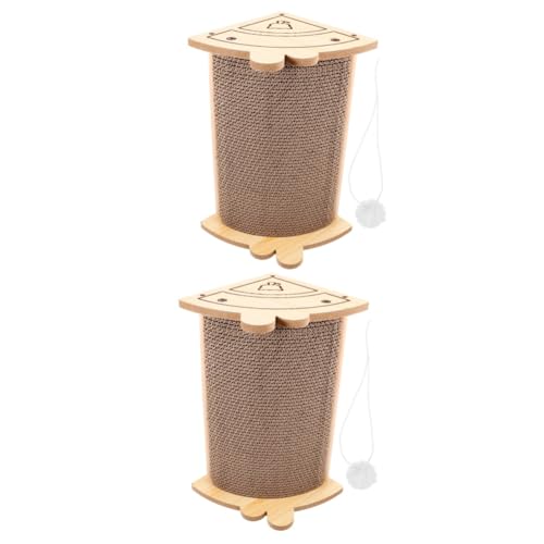Kisangel 2St kratzbaum für Katzen Katzenkratzbrett Haustierzubehör Spielzeuge Kratzbrett für Katzen interessanter Kratzbaum für Kätzchen hölzern Kätzchen Kratzbaum Schaber Kisangel 2St kratzbaum für Katzen Katzenkratzbrett Haustierzubehör Spielzeuge Kratzbrett für Katzen interessanter Kratzbaum für Kätzchen hölzern Kätzchen Kratzbaum Schaber von Kisangel