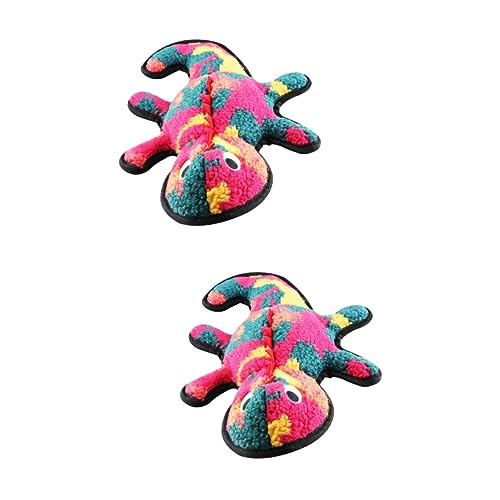 Kisangel 2st Plüsch Quietschendes Spielzeug Kleines Kauspielzeug Für Hunde Haustierzubehör Plüschtiere Haustier Beißspielzeug Gefülltes Faultier Plüschtier Baby Anti-Kick-steppdecke Welpen von Kisangel