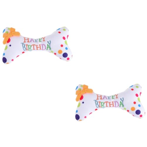 Kisangel 2 Stücke Hund Kissen Spielzeug Plüsch Geburtstag Hund Spielzeug Für Hunde Jungen Und Mädchen Dekorative Komfortable Kisangel 2 Stücke Hund Kissen Spielzeug Plüsch Geburtstag Hund Spielzeug Für Hunde Jungen Und Mädchen Dekorative Komfortable von Kisangel