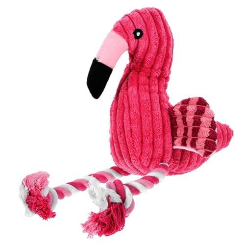 Kisangel 2St Plüschtier für Haustiere Spielzeug für kleinen Hund Hündchenspielzeug Dog chew Toy hundekauspielzeuge Dog Toy Hundespielspielzeug Hund Plüschtier Backenzahn mittlerer Hund Rosa von Kisangel