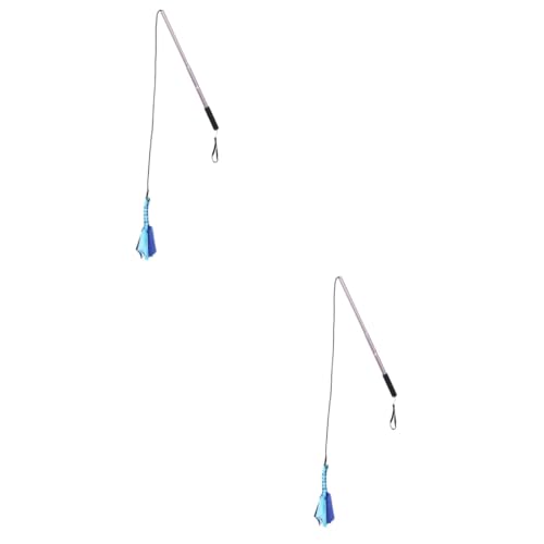 Kisangel 2 Stücke Teleskop Hund Teaser Pole Hund Training Stick Elastische Schnur Interaktive Welpen Spielzeug Für Geistige Übung Kisangel 2 Stücke Teleskop Hund Teaser Pole Hund Training Stick Elastische Schnur Interaktive Welpen Spielzeug Für Geistige Übung von Kisangel