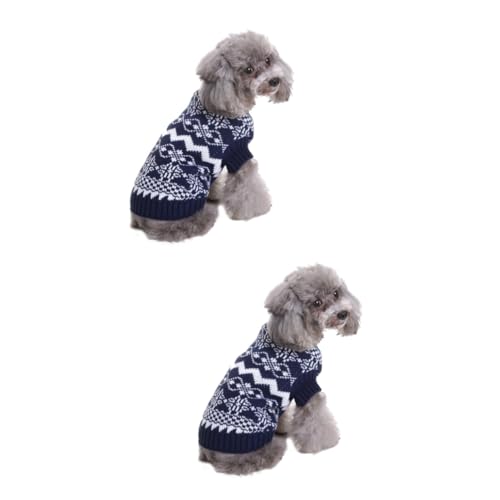 Kisangel 2st Welpenkleidung Strickpullover Halloweenkostü Gestrickter Pullover Welpenpullover Für Kleine Hunde Hundekleidung Rollkragen Haustierkleidung Kleider Elch Weihnachtskostüme Kisangel 2st Welpenkleidung Strickpullover Halloweenkostü Gestrickter Pullover Welpenpullover Für Kleine Hunde Hundekleidung Rollkragen Haustierkleidung Kleider Elch Weihnachtskostüme von Kisangel