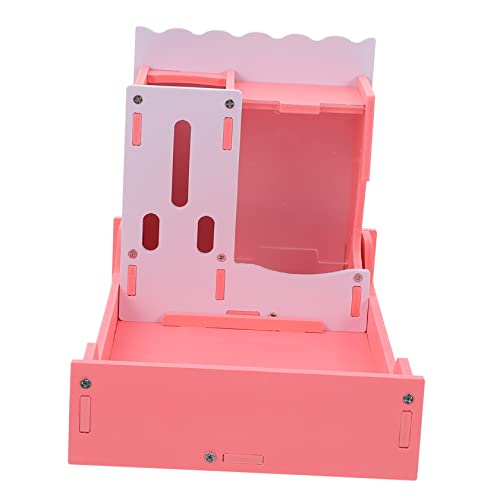 Kisangel Haustierbedarf 3 in 1 Futtertoilette Wasserflaschenhalter Für Hamster Spielzeug Für Haustiere von Kisangel