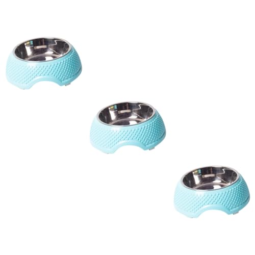 Kisangel 3 STK Futternapf für Haustiere pet Supplies Easy putz näpfe Katzen katzenschüssel Hunde schüssel cat Bowl dasaquinnfür Katzen Cosaquin-Hunde Hundenapf Hundefutter Haustiernapf Blue Kisangel 3 STK Futternapf für Haustiere pet Supplies Easy putz näpfe Katzen katzenschüssel Hunde schüssel cat Bowl dasaquinnfür Katzen Cosaquin-Hunde Hundenapf Hundefutter Haustiernapf Blue von Kisangel