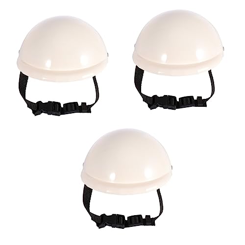 Kisangel 3 STK Helm Coole Mützen Metallheizung fürs Bett Fahrrad Cooler Hund Katzen und Hunde Haustier vorhanden Sicherheitshut für Hund Haustierzubehör Kleiner Hund Hündchen Weiß Kisangel 3 STK Helm Coole Mützen Metallheizung fürs Bett Fahrrad Cooler Hund Katzen und Hunde Haustier vorhanden Sicherheitshut für Hund Haustierzubehör Kleiner Hund Hündchen Weiß von Kisangel