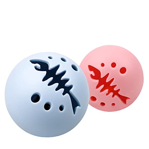 Kisangel Kätzchen-katzenspielzeug-Set 3-teilig Mit Fisch-Design Lehrreich Und Unterhaltsam Leuchtend Mit Batterie von Kisangel