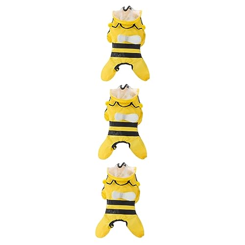 Kisangel 3-teiliger Hunderegenmantel Regenmantel Für Hunde Leichte Regenbekleidung Für Haustiere Wasserabweisende Jacke Kragenzugang Welpen-regenbekleidung Leuchtende Farbe Kisangel 3-teiliger Hunderegenmantel Regenmantel Für Hunde Leichte Regenbekleidung Für Haustiere Wasserabweisende Jacke Kragenzugang Welpen-regenbekleidung Leuchtende Farbe von Kisangel