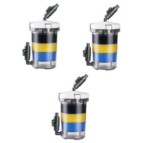 Kisangel 3 STK Wasserpumpenteich Filter Für Aquarien Tauchaquarium Fischglasfilter Aquarienfilter Sauerstoff Luft Luftbetriebener Filter Sauerstoffpumpe Tauchpumpe Tauchen von Kisangel