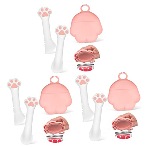Kisangel 3 Sets Praktisches Haustierzubehör: Silikon-tierfutterlöffel Dosenöffner Und Dosendeckel-Set Kisangel 3 Sets Praktisches Haustierzubehör: Silikon-tierfutterlöffel Dosenöffner Und Dosendeckel-Set von Kisangel