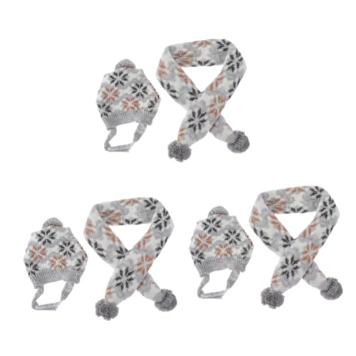 Kisangel 3 Sätze Haustier Weihnachtsmütze Haustierzubehör für Weihnachten Haustier-Weihnachtsmütze hundeschal Weihnachten Dog Christmas Costume Weihnachtsmann-Kostüm Kleiner Hundepullover Kisangel 3 Sätze Haustier Weihnachtsmütze Haustierzubehör für Weihnachten Haustier-Weihnachtsmütze hundeschal Weihnachten Dog Christmas Costume Weihnachtsmann-Kostüm Kleiner Hundepullover von Kisangel