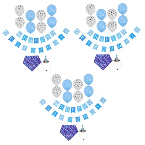 Kisangel 3 Sätze Heimtierbedarf Hunde Hut gestrickt Hundemützen Hüte Hund Geburtstagskuchen Haustier Geburtstagsdekoration Haustier Hund Geburtstagsgeschenk Hundeparty-Ornament Stoff Kisangel 3 Sätze Heimtierbedarf Hunde Hut gestrickt Hundemützen Hüte Hund Geburtstagskuchen Haustier Geburtstagsdekoration Haustier Hund Geburtstagsgeschenk Hundeparty-Ornament Stoff von Kisangel