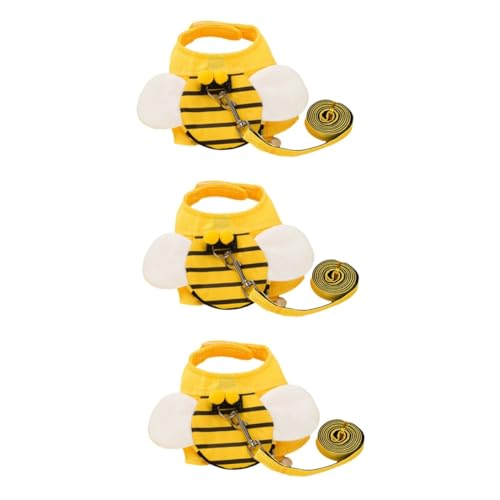 Kisangel 3 Sets Mittelgroße Hundewesten-Leine Heimtierbedarf Bequeme Passform Robustes Material Einfacher Reißverschlusszugang Kisangel 3 Sets Mittelgroße Hundewesten-Leine Heimtierbedarf Bequeme Passform Robustes Material Einfacher Reißverschlusszugang von Kisangel