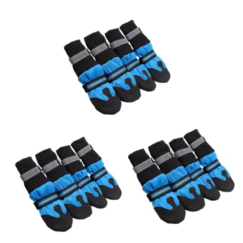Kisangel 3 Sätze Hundeschuhe Winterschuhe für Hunde Dog Shoes Warmer Welpe Flauschige Stiefel Schneeschuhe Pfote Hundestiefel Stiefel für Hunde gemütlich der Hund Schutzhülle Regenstiefel Kisangel 3 Sätze Hundeschuhe Winterschuhe für Hunde Dog Shoes Warmer Welpe Flauschige Stiefel Schneeschuhe Pfote Hundestiefel Stiefel für Hunde gemütlich der Hund Schutzhülle Regenstiefel von Kisangel