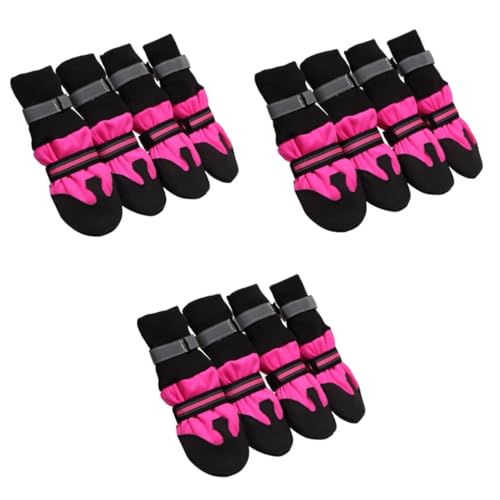 Kisangel 3 Sätze Stiefel für Hunde Hundeschuhe Anti-Raindeer-Hausschuhe Winterschuhe für Hunde Dog Shoes Schneestiefel Pfote Hundestiefel Kleiner Hund Schneeschuhe Kurze Stiefel Schutz Kisangel 3 Sätze Stiefel für Hunde Hundeschuhe Anti-Raindeer-Hausschuhe Winterschuhe für Hunde Dog Shoes Schneestiefel Pfote Hundestiefel Kleiner Hund Schneeschuhe Kurze Stiefel Schutz von Kisangel