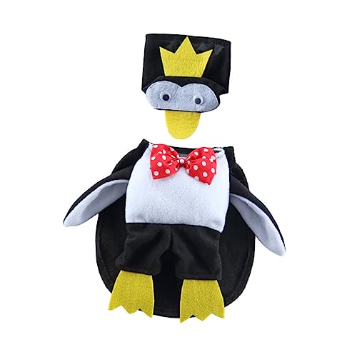 Kisangel 3 Sätze Verwandlungskostüm Für Haustiere Mantel des Hundekönigs Hund Umhang Pinguin-Cosplay-Kleidung Halloween-haustierkostüm Katze-Pinguin-Hut Pinguin-hundemantel Mäntel Polyester Kisangel 3 Sätze Verwandlungskostüm Für Haustiere Mantel des Hundekönigs Hund Umhang Pinguin-Cosplay-Kleidung Halloween-haustierkostüm Katze-Pinguin-Hut Pinguin-hundemantel Mäntel Polyester von Kisangel