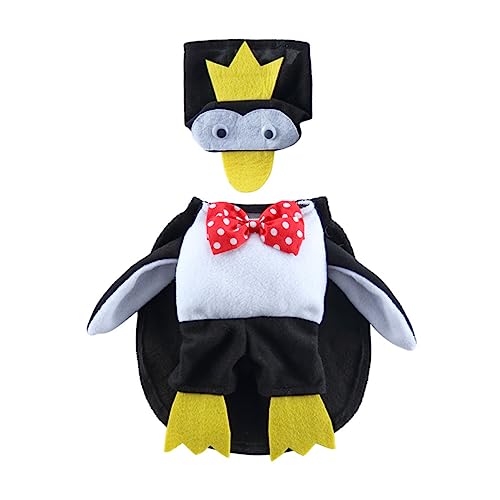Kisangel 3 Sätze Verwandlungskostü für Haustiere Party-Hundekleidung Haustierkostü Hund Halloween-Mantel Halloween Costume Halloween kostüme äntel Hunde-Outfits Katzenhut Anzug Polyester von Kisangel