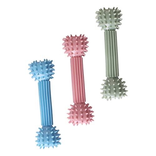 Kisangel 3er-Pack Hundebeißspielzeug Interaktives Kauspielzeug Für Haustiere Zur Zahnreinigung Und Linderung Von Langeweile Robustes Sicheres Material Kisangel 3er-Pack Hundebeißspielzeug Interaktives Kauspielzeug Für Haustiere Zur Zahnreinigung Und Linderung Von Langeweile Robustes Sicheres Material von Kisangel