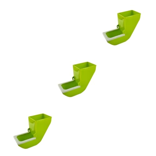 Kisangel 3stücke Parrot Feeding Cup Hängende Futter Und Wasserschale Für Vögel Robustes Käfigzubehör Für Wellensittiche Und Kleine Papageien Leicht Zu Reinigen Und Nachzufüllen von Kisangel