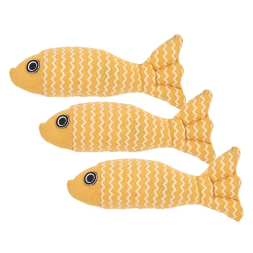 Kisangel 3 Stück Gefülltes Fisch-katzenspielzeug Plüsch Katzenminze Wurf Mäuse Katze Gefüllter Fisch Für Katzen Lustig Katzenspielzeug Für Innenkatzen Kätzchen Leinen- Kisangel 3 Stück Gefülltes Fisch-katzenspielzeug Plüsch Katzenminze Wurf Mäuse Katze Gefüllter Fisch Für Katzen Lustig Katzenspielzeug Für Innenkatzen Kätzchen Leinen- von Kisangel