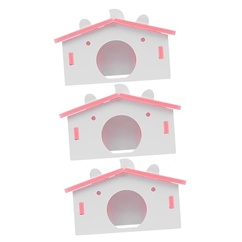 Kisangel 3 Stück Hamster Caveolae Schlafhaus Hamsterkäfig Hamsternest Haustiernest Hamsterbett Hamster Schlafnest Haustierkäfig Hamsterhaus Kisangel 3 Stück Hamster Caveolae Schlafhaus Hamsterkäfig Hamsternest Haustiernest Hamsterbett Hamster Schlafnest Haustierkäfig Hamsterhaus von Kisangel