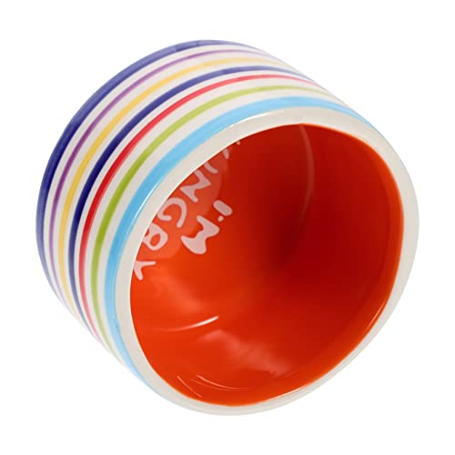 Kisangel 3stücke Ceramic Hamster Food Bowl Mit Stabiler Basis Futter Und Wassernapf Für Meerschweinchen Chinchillas Und Kleintiere Leicht Zu Reinigen Modernes Design Für Zuhause von Kisangel