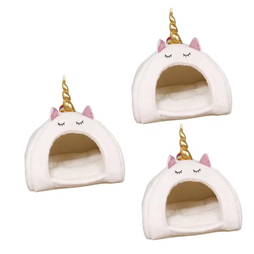 Kisangel 3 Hamsterhaus Bett Matte Hamsterkäfig Haustier Warmes Haustierbett Kleines Bett Hamsternest Kisangel 3 Hamsterhaus Bett Matte Hamsterkäfig Haustier Warmes Haustierbett Kleines Bett Hamsternest von Kisangel
