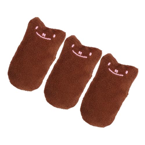 Kisangel 3 Stück Katzenminze Automatisches Katzen Haustier Kauspielzeug Puzzle Züchter Interaktives Katzenspielzeug Kratzstab Tease Mouse Dot Litter Fidget Mäuse Katzenminze von Kisangel