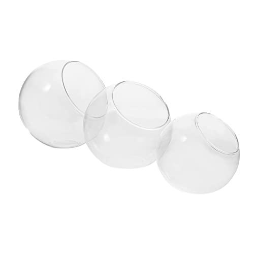 Kisangel 3 Stück Teiliges Flaschenterrarium mit Schrägem Mund Transparent Luftpflanzenfreundlich Langlebig Dekoratives DIY Moos Glasgefäß für Indoor Deko Kisangel 3 Stück Teiliges Flaschenterrarium mit Schrägem Mund Transparent Luftpflanzenfreundlich Langlebig Dekoratives DIY Moos Glasgefäß für Indoor Deko von Kisangel