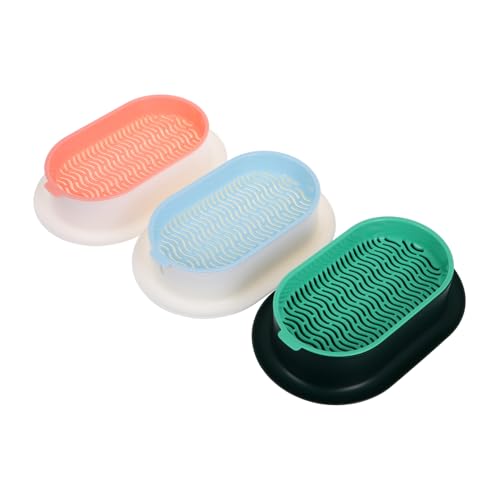 Kisangel 3 Stück Teiliges Hydroponisches Katzengras Pflanzset Soilless Pflanzenbox für Katzen Indoor Katzengras Anbausystem Effektive Wassernutzung und Einfache Pflanzenbeobachtung von Kisangel