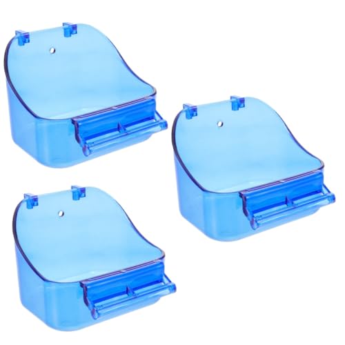 Kisangel 3stücke Parrot Multifunktionale Vogel Dusche Box Futtercontainer Und Für Sittiche Und Papageien Auslaufsicher Und Leicht Zu Montieren Für Vogelkäfige Kisangel 3stücke Parrot Multifunktionale Vogel Dusche Box Futtercontainer Und Für Sittiche Und Papageien Auslaufsicher Und Leicht Zu Montieren Für Vogelkäfige von Kisangel