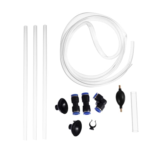 Kisangel 3 Stücke Teiliges Set Aquarium Wasserwechsler Siphon Handbetriebene Pumpe zur Einfachen und Wasserwechsel für Fischtanks Messpipette für Schmutz und Ablagerungen Kisangel 3 Stücke Teiliges Set Aquarium Wasserwechsler Siphon Handbetriebene Pumpe zur Einfachen und Wasserwechsel für Fischtanks Messpipette für Schmutz und Ablagerungen von Kisangel