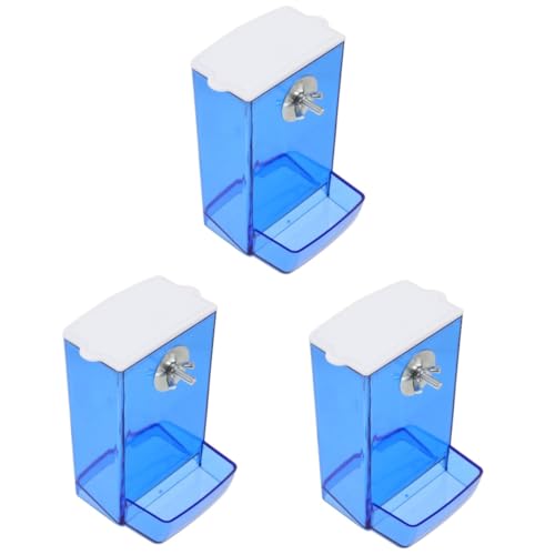 Kisangel 3 Teilige Box Vogelfutterbox Behälter Vogelkäfige Vogelkäfig Vogelfutterspender Kleiner Vogelfutterspender Vogelkäfig Futterspender Praktischer Vogelfutterspender Kisangel 3 Teilige Box Vogelfutterbox Behälter Vogelkäfige Vogelkäfig Vogelfutterspender Kleiner Vogelfutterspender Vogelkäfig Futterspender Praktischer Vogelfutterspender von Kisangel