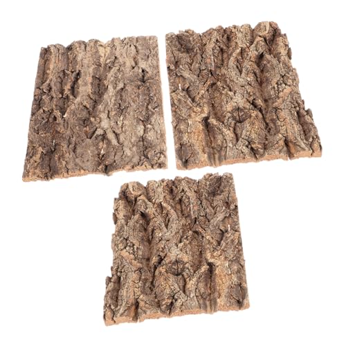 Kisangel 3-teiliges Aus Simulierter Baumrinde – Terrarium-Hintergrund Aus Reptilienkork, Realistische Textur Für Das Aquarium Von Haustieren, Eidechsen, Schlangen, Geckos Und Kisangel 3-teiliges Aus Simulierter Baumrinde – Terrarium-Hintergrund Aus Reptilienkork, Realistische Textur Für Das Aquarium Von Haustieren, Eidechsen, Schlangen, Geckos Und von Kisangel
