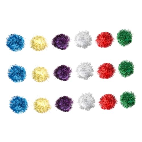 Kisangel 36 STK Katzenspielzeug Glitter Ball plüschball Spielzeug für Haustiere Knisterbälle Spielzeuge Katze Lametta Pompons Spielzeugball für Haustiere Metall Glitzerkugeln Kisangel 36 STK Katzenspielzeug Glitter Ball plüschball Spielzeug für Haustiere Knisterbälle Spielzeuge Katze Lametta Pompons Spielzeugball für Haustiere Metall Glitzerkugeln von Kisangel