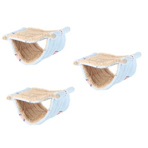 Kisangel 3St Doppellagiges Hängematten-Schlafnest hamsterbett hamsterzubehör Meerschweinchen-Hängematte Schlafbett für Hamster Entzückende Chinchilla-Hängematte meerschweinchen Bett Flanell Kisangel 3St Doppellagiges Hängematten-Schlafnest hamsterbett hamsterzubehör Meerschweinchen-Hängematte Schlafbett für Hamster Entzückende Chinchilla-Hängematte meerschweinchen Bett Flanell von Kisangel