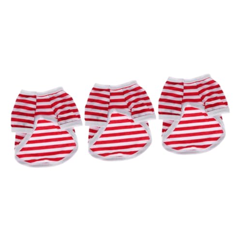 Kisangel 3stücke Design Hundeweste Aus Baumwolle Für Sommer Atmungsaktives Gestreiftes T-Shirt Für Kleine Hunde s Rot Kisangel 3stücke Design Hundeweste Aus Baumwolle Für Sommer Atmungsaktives Gestreiftes T-Shirt Für Kleine Hunde s Rot von Kisangel