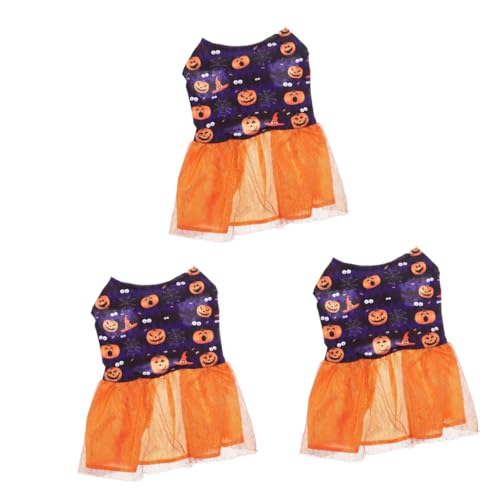 Kisangel 3St Halloween-Kleid für Haustiere Party-Haustierkleidung Hundekleid Hunde kostüme Halloween Dog Halloween Costume Halloween-Haustierkleidung Hund Halloween-Kleidung Polyester Kisangel 3St Halloween-Kleid für Haustiere Party-Haustierkleidung Hundekleid Hunde kostüme Halloween Dog Halloween Costume Halloween-Haustierkleidung Hund Halloween-Kleidung Polyester von Kisangel