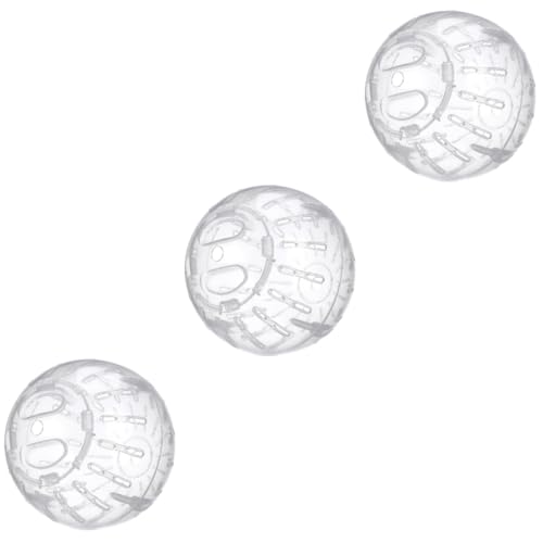 Kisangel Ratten Ball 3st Hamster-spielzeug Zubehör Chinchilla-übungsbälle Ball Hamster Spielzeug Hamsterspielzeug Spielzeuge Haustier Rennmäuse Laufen Bälle Gymnastikbälle Für Käfigratten Plastik Weiß Kisangel Ratten Ball 3st Hamster-spielzeug Zubehör Chinchilla-übungsbälle Ball Hamster Spielzeug Hamsterspielzeug Spielzeuge Haustier Rennmäuse Laufen Bälle Gymnastikbälle Für Käfigratten Plastik Weiß von Kisangel