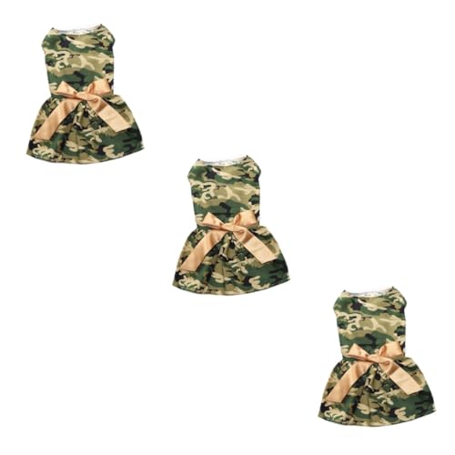 Kisangel 3St Haustier Hund Rock ädchen-Outfit Kleid für ädchen Hunde-Outfit hundekostü Hunde kostü Kleider ärmelloser Welpenrock Haustierkleidung Hündchen Hundekleidung Sommerkleid Kisangel 3St Haustier Hund Rock ädchen-Outfit Kleid für ädchen Hunde-Outfit hundekostü Hunde kostü Kleider ärmelloser Welpenrock Haustierkleidung Hündchen Hundekleidung Sommerkleid von Kisangel