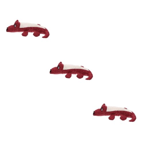 Kisangel 3St Hund Plüschtier Schleifspielzeug Beißspielzeug für Welpen dental clean zahnreinigung Spielzeuge interessantes Quietschspielzeug Backenzahn-Beißspielzeug Haustier der Hund rot Kisangel 3St Hund Plüschtier Schleifspielzeug Beißspielzeug für Welpen dental clean zahnreinigung Spielzeuge interessantes Quietschspielzeug Backenzahn-Beißspielzeug Haustier der Hund rot von Kisangel