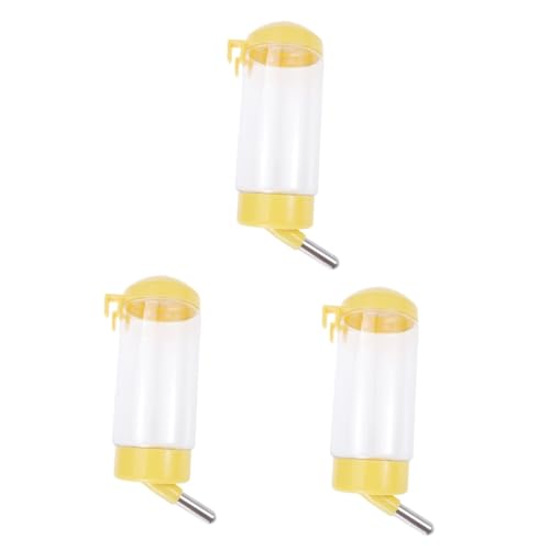 Kisangel 3 Stücke 400ml Pet Flasche Hängen Dispenser Leck Für Hamster Welpen Katze Tiere von Kisangel
