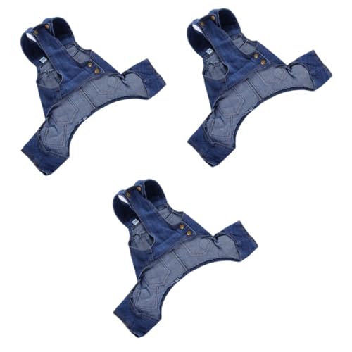 Kisangel 3St Hundehose hundejacke Hunde Jacke hundegeschir Hunde tragetuch hundekleidung Haustier+Kleidung Denim-Overalls Jeans Denim-Hundewesten Haustier-Hund-Hose Frühling und Sommer Gurt Kisangel 3St Hundehose hundejacke Hunde Jacke hundegeschir Hunde tragetuch hundekleidung Haustier+Kleidung Denim-Overalls Jeans Denim-Hundewesten Haustier-Hund-Hose Frühling und Sommer Gurt von Kisangel