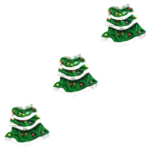 Kisangel 3St Hundekleidung Weihnachtskostü für Haustiere Hunde-Outfits weihnachtskostü Hunde Weihnachts hundepullover Kleider formelle Kleidung Haustierkleidung für Weihnachten Baumform Kisangel 3St Hundekleidung Weihnachtskostü für Haustiere Hunde-Outfits weihnachtskostü Hunde Weihnachts hundepullover Kleider formelle Kleidung Haustierkleidung für Weihnachten Baumform von Kisangel