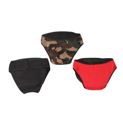 Kisangel 3er-Pack Hundewindeln Aus Baumwolle Welpenhosen für Hunde Wiederverwendbare Hosen Größe 2XL Bequem Leicht Zu Tragen Toilettentraining für Haustiere Kisangel 3er-Pack Hundewindeln Aus Baumwolle Welpenhosen für Hunde Wiederverwendbare Hosen Größe 2XL Bequem Leicht Zu Tragen Toilettentraining für Haustiere von Kisangel