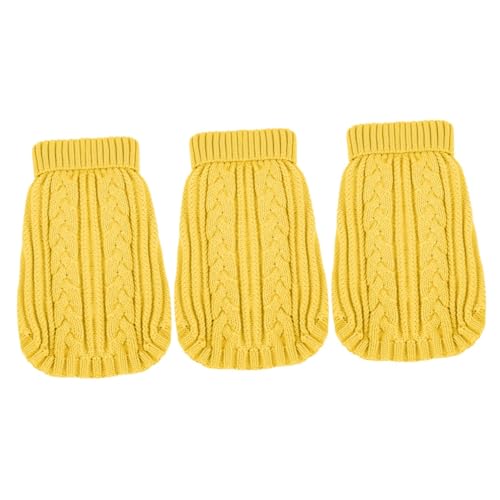 Kisangel 3St Hundepullover hundepulli Hunde Pulli Sweater für Hunde Hunde-Winter-Hoodie Hundeurlaubspullover Kleider Kleidung Party-Hundetuch Haustier-Partykostü die Katze Haustierzubehör Kisangel 3St Hundepullover hundepulli Hunde Pulli Sweater für Hunde Hunde-Winter-Hoodie Hundeurlaubspullover Kleider Kleidung Party-Hundetuch Haustier-Partykostü die Katze Haustierzubehör von Kisangel